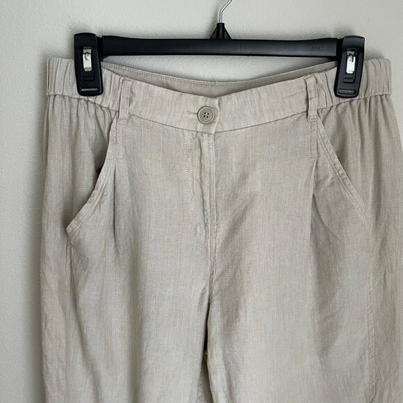 POETRY Linen Tailored Trousers Pants (Size 8 Womens) - Picture 2 of 9